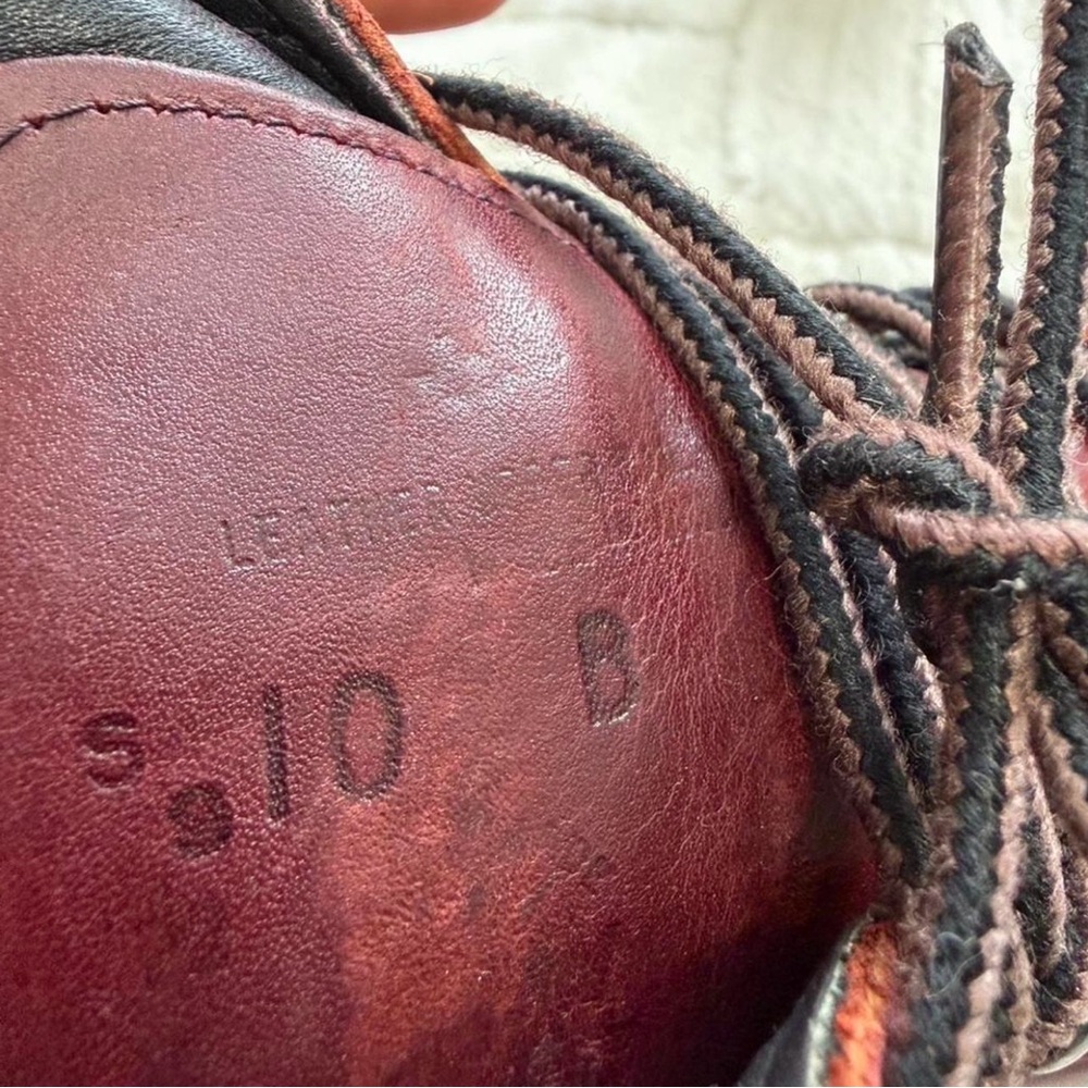 NEW! $255 Red Wing Shoe 202 SuperSole 6” Men's Burgundy Moc Toe Work Boots 10 - Picture 8 of 8